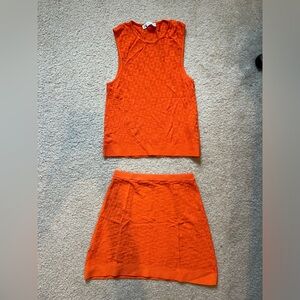 Orange Zara set